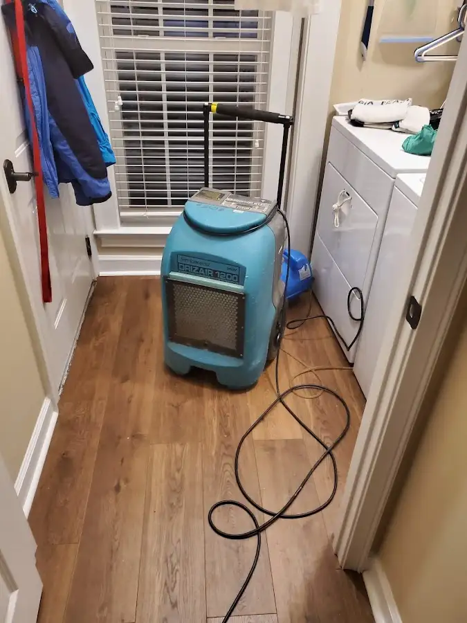 Commercial dehumidifier deployed for Flood Damage Cleanup in Cheney