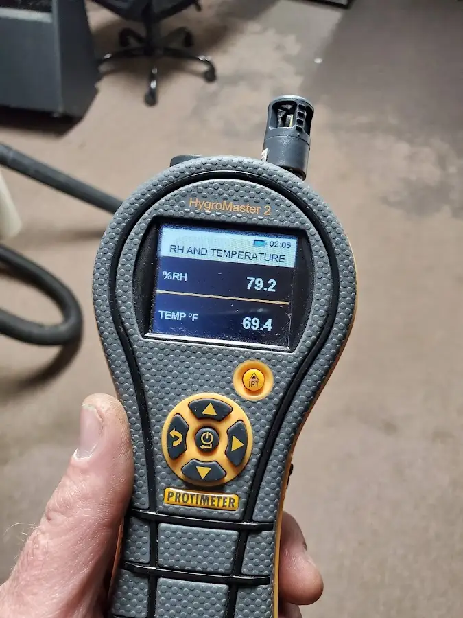 Moisture meter humidity assessment for Fire & Smoke Damage Restoration in Cheney